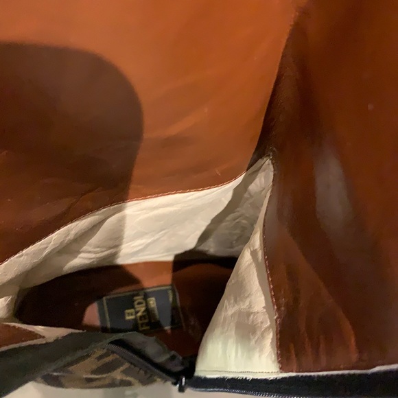 Fendi Zucca Vintage Boots - Picture 7 of 17